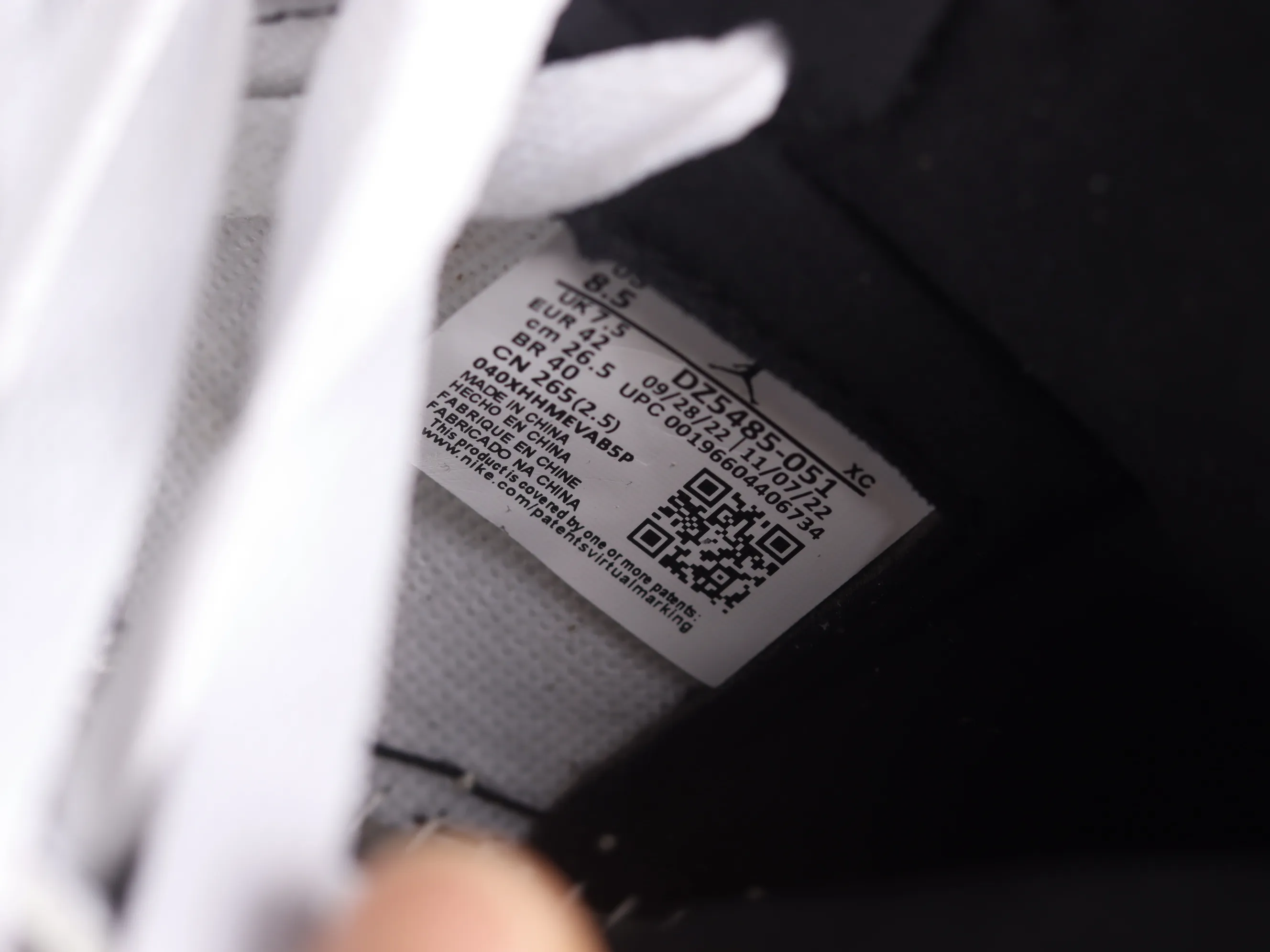 All categories Air Jordan Jordan series basketball shoes Air Jordan 1 High Air Jordan 1 High OG "Washed Heritage" AJ1 Joe 1 washed gray high-top basketball shoes DZ5485-051